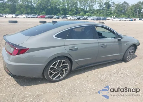 2022 Hyundai Sonata N Line from USA, damaged, VIN KMHL14JC8NA213589